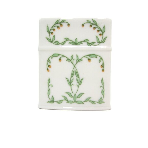 Lenox Spice Village Nutmeg BOTTOM ONLY Spice Jar Lid Cottage House Ceramic - Picture 3 of 6